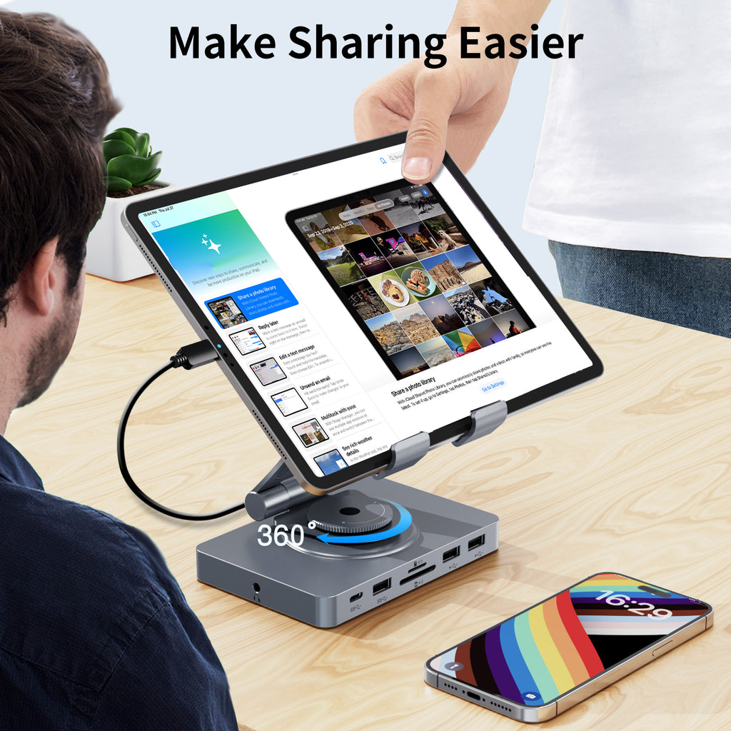 Versatile USB C Hub 11-in-1