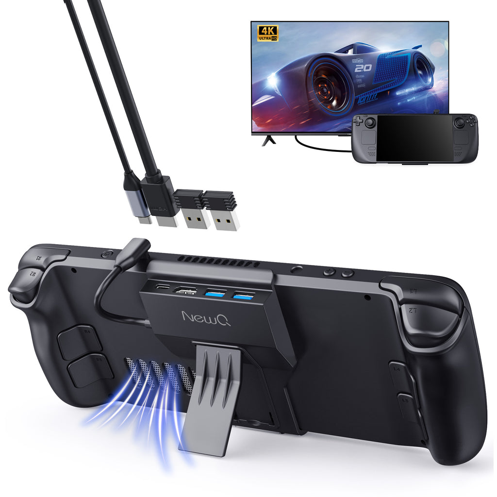 Portable 4-in-1 Steam Deck Dock