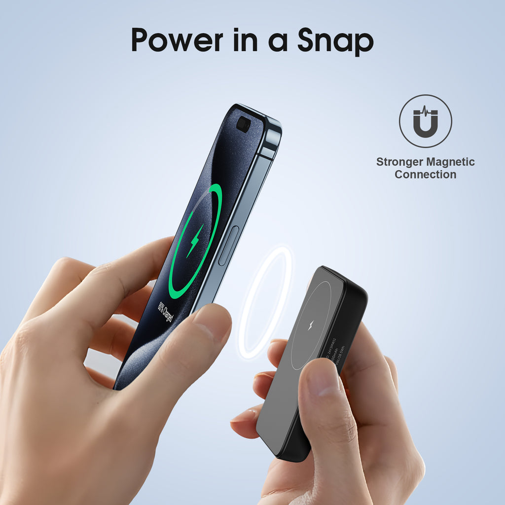 Wireless Magnetic Power Bank 5000 mAh