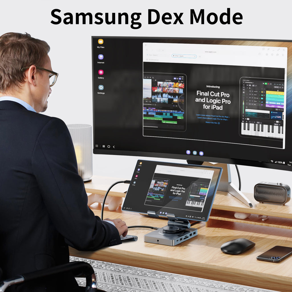 Versatile USB C Hub 11-in-1
