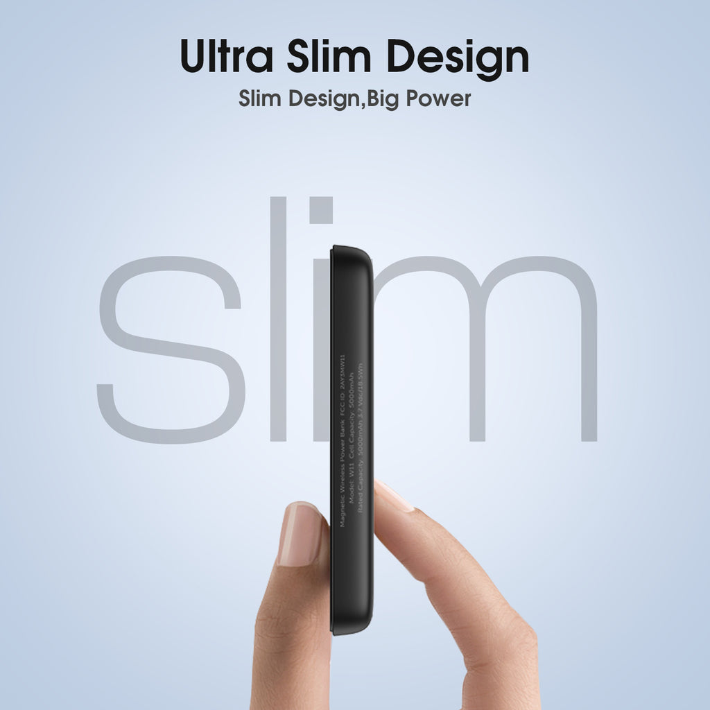 Wireless Magnetic Power Bank 5000 mAh