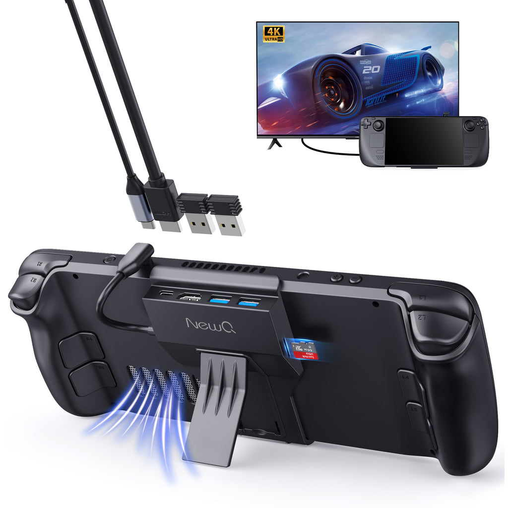 Portable 5-in-1 Steam Deck Dock