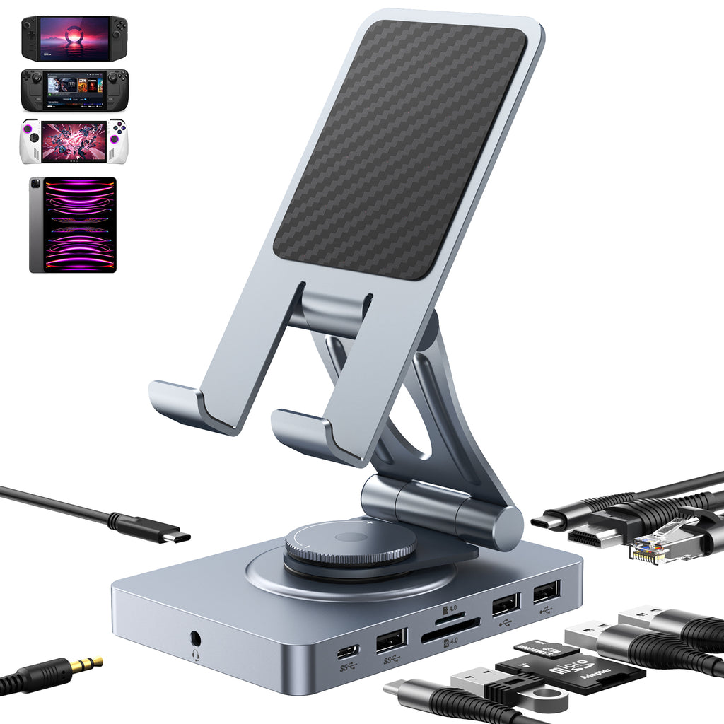 Versatile USB C Hub 11-in-1