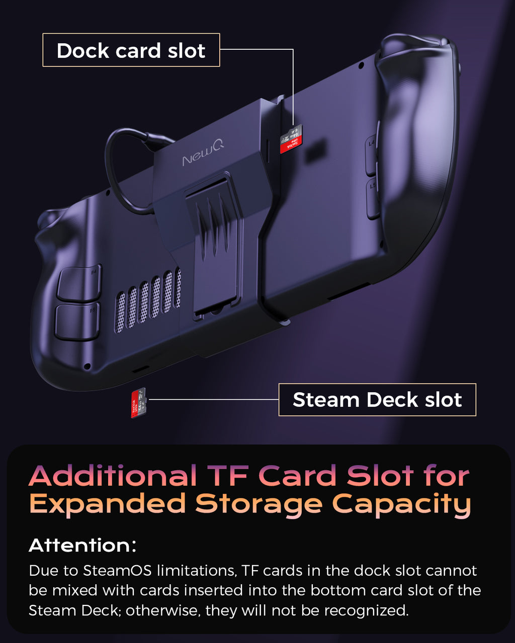 Portable 5-in-1 Steam Deck Dock