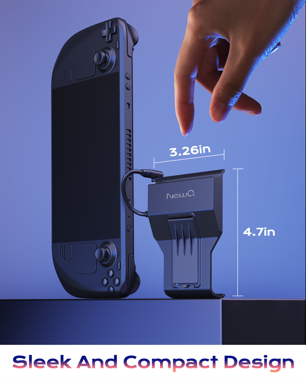 Portable 4-in-1 Steam Deck Dock